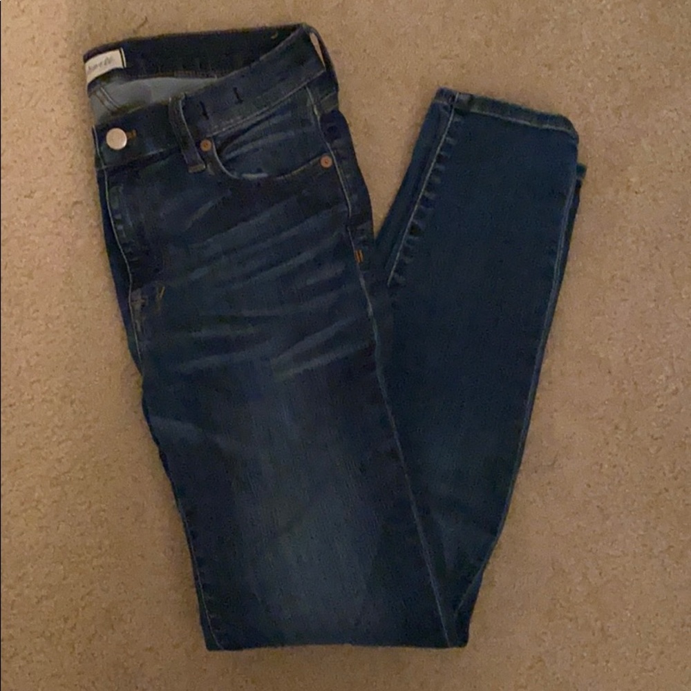 Madewell dark denim jeans
